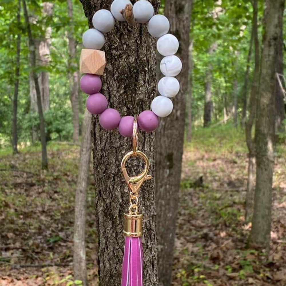 Silicone keychain